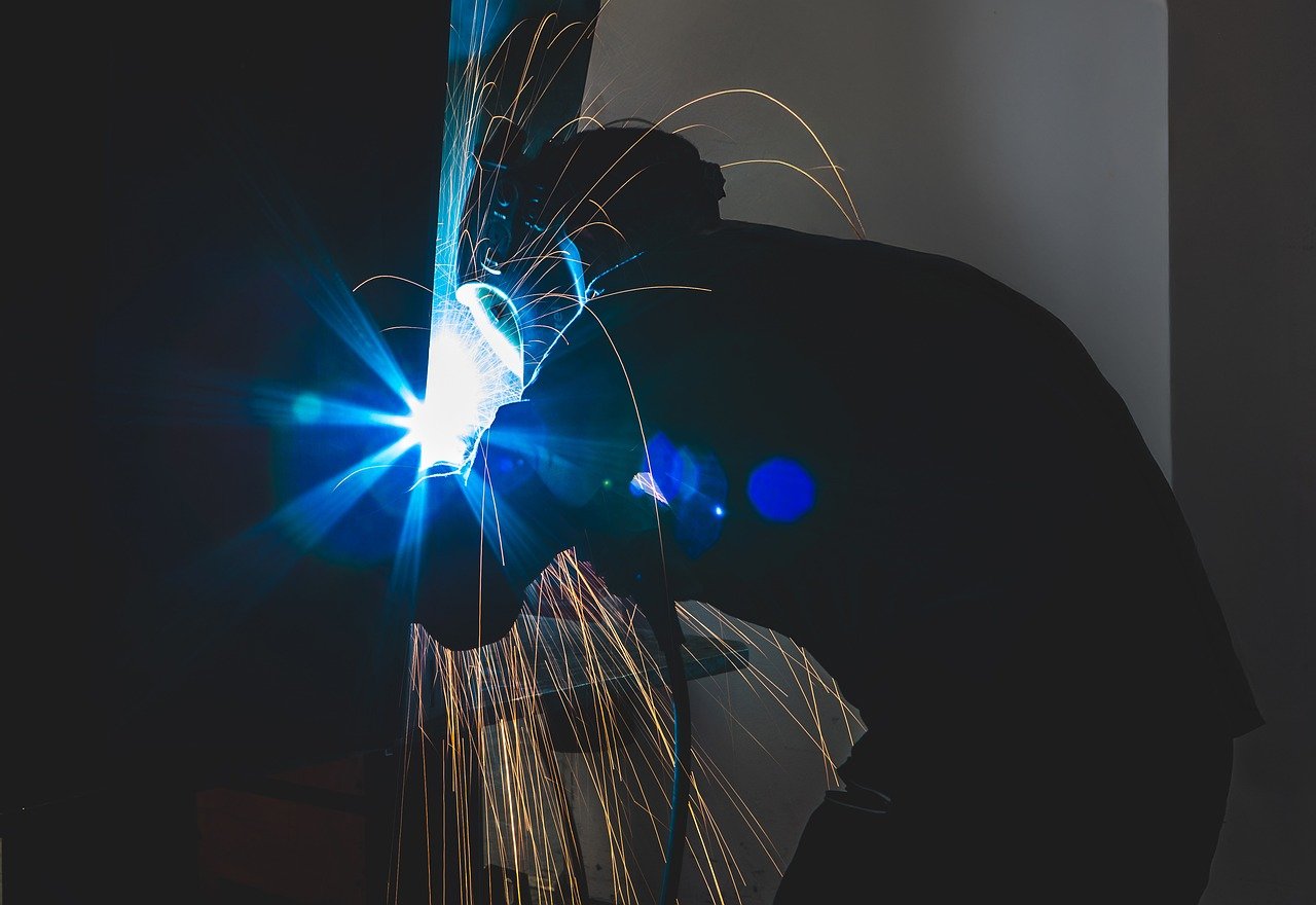 tig welding motorcycle frame